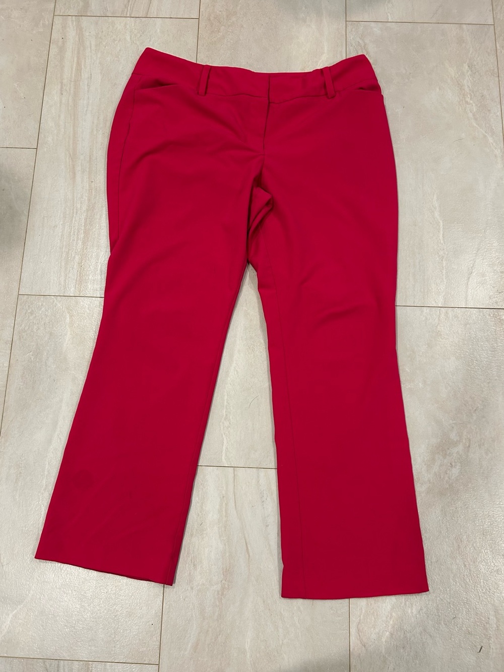 New York and Company Hot Pink Stretch Dress Pants size 14 - Picture 2 of 8